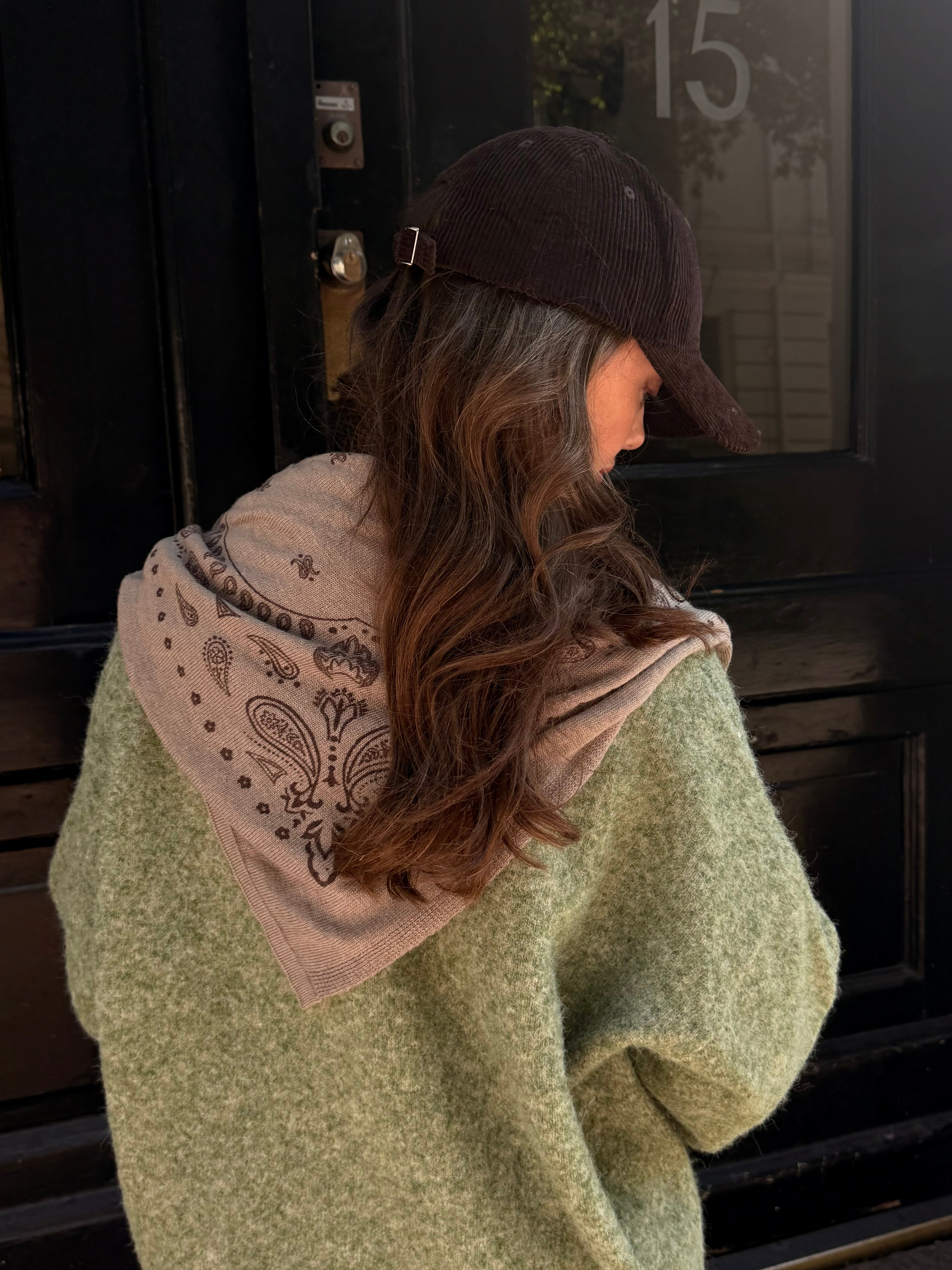 PCNOVIS Scarf - Morel